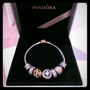 Authentic pandora bracelet